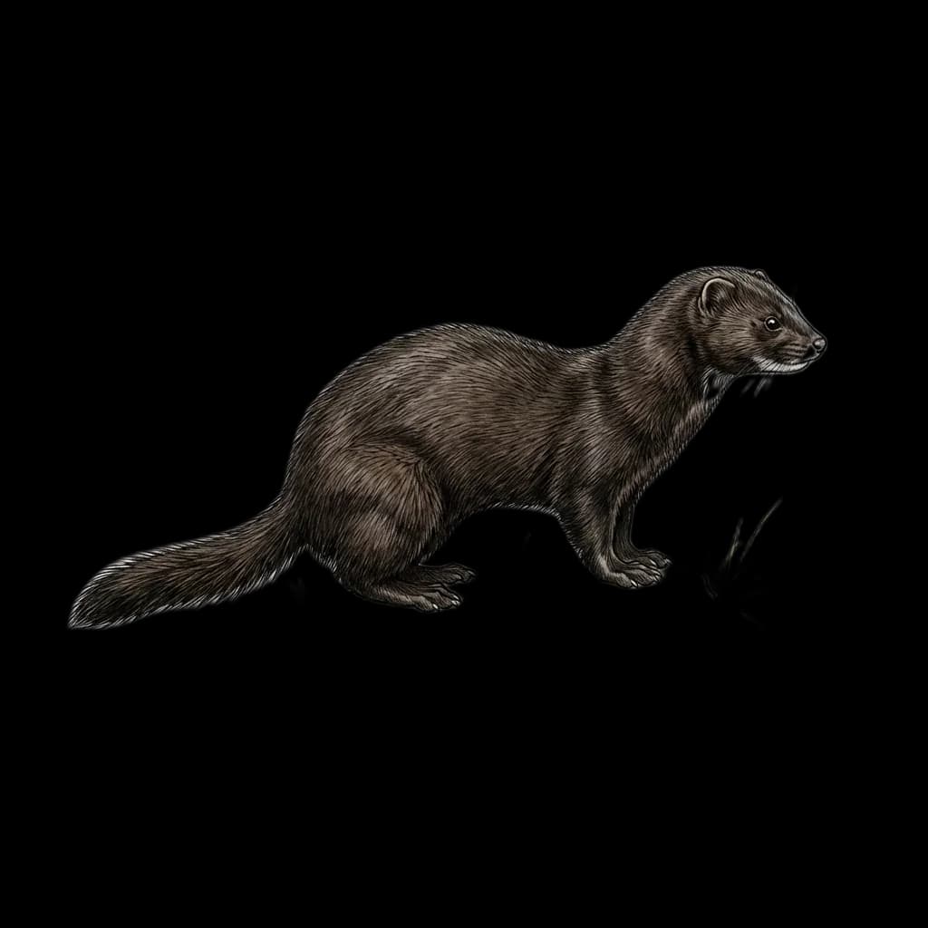 Feral American Mink