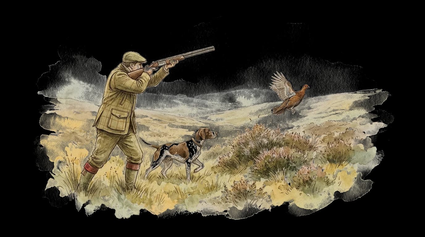 Illustration of Wing shooting
